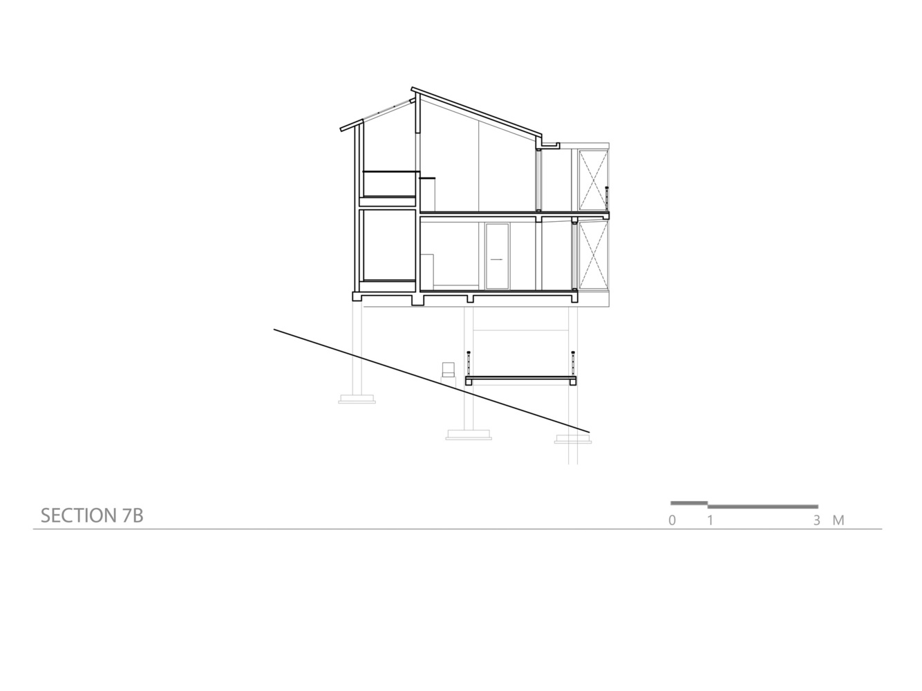 sloped to fit 14 homes that embrace the hill as a catalyst for their design - 25060